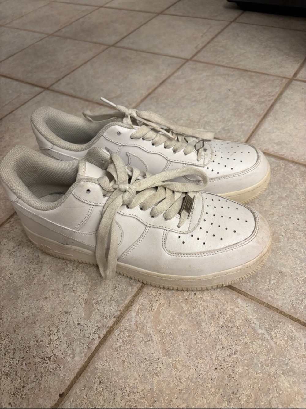 Classic White Low-Top Sneakers